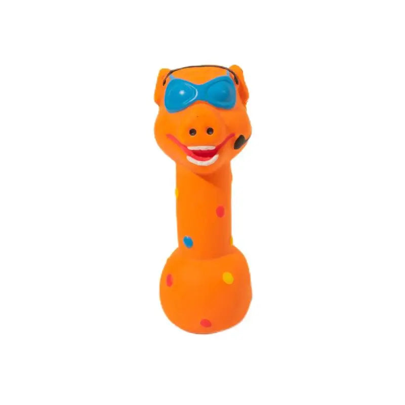 Squeaky Dog Rubber Toys Bite Resistant Dog Latex Chew Toy Animal Shape Puppy Sound Toy Pet Supplies For Small Medium Large Dog