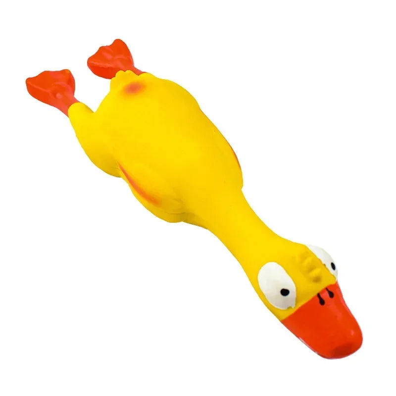 Squeaky Dog Rubber Toys Bite Resistant Dog Latex Chew Toy Animal Shape Puppy Sound Toy Pet Supplies For Small Medium Large Dog