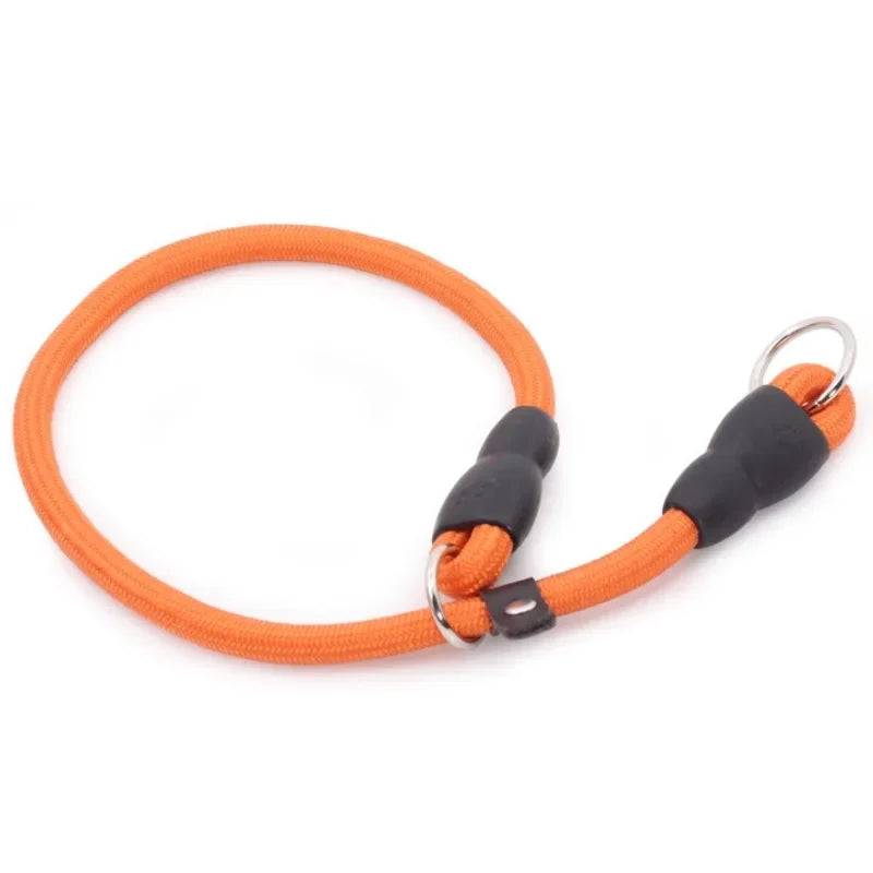 Dog Collar P Chain for Dog Walking Adjustable Dogs Collar P Rope Pet Collars Nylon Dogs Harness Puppy Training Rope Pet Supplies