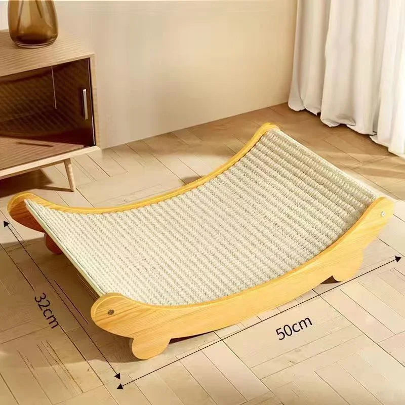 Cat Scratching Board Detachable Wear-resistant Pet Cat Scratcher Multifuction Cats Sleeping Bed Kitten Grinding Claw Toys