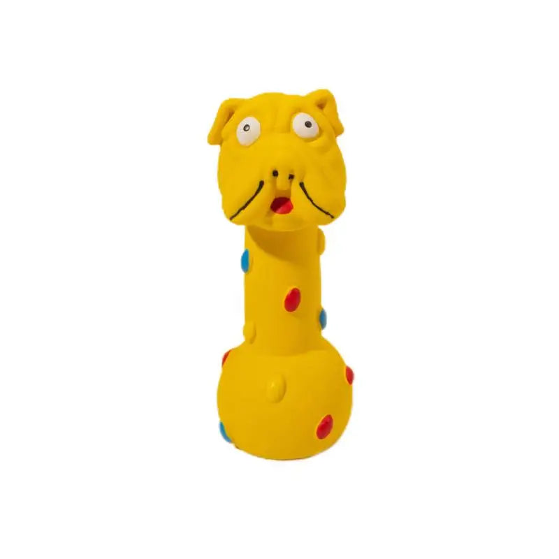 Squeaky Dog Rubber Toys Bite Resistant Dog Latex Chew Toy Animal Shape Puppy Sound Toy Pet Supplies For Small Medium Large Dog