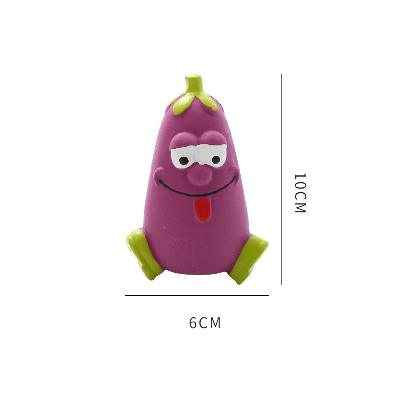 Squeaky Dog Rubber Toys Bite Resistant Dog Latex Chew Toy Animal Shape Puppy Sound Toy Pet Supplies For Small Medium Large Dog