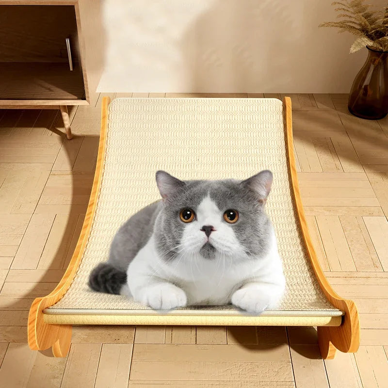 Cat Scratching Board Detachable Wear-resistant Pet Cat Scratcher Multifuction Cats Sleeping Bed Kitten Grinding Claw Toys