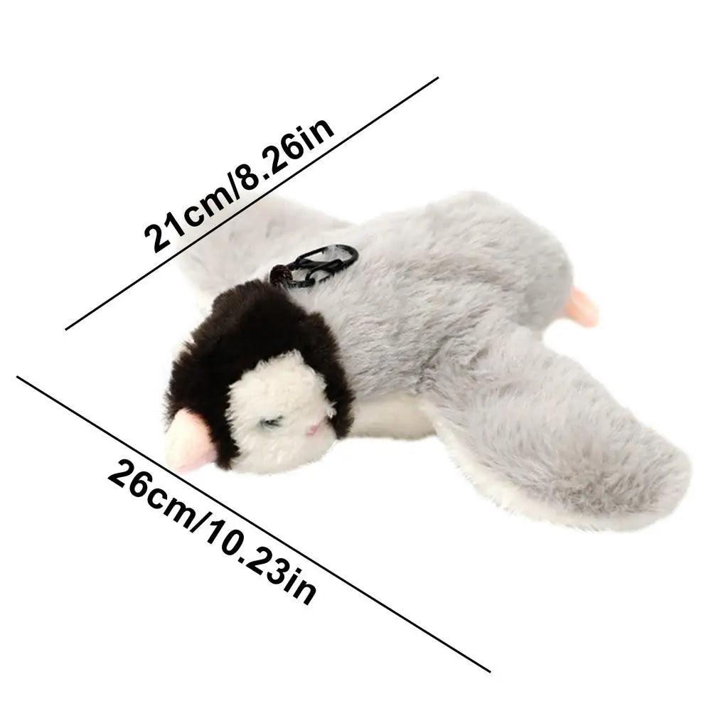 Flying Bird Cat Toy Catnip Toys For Cats Flapping Wings Sparrow Catnip Toys Vivid Chirping Simulation Bird Interactive Cat Toy